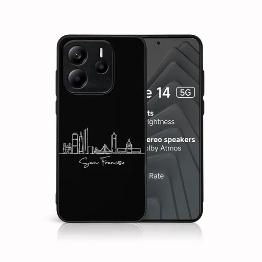 MY ART Ochranný kryt pre Xiaomi Redmi Note 14 5G SAN FRANCISCO (212)