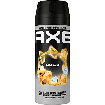 Axe Gold antiperspirant sprej pre mužov 150 ml (8717163640876)