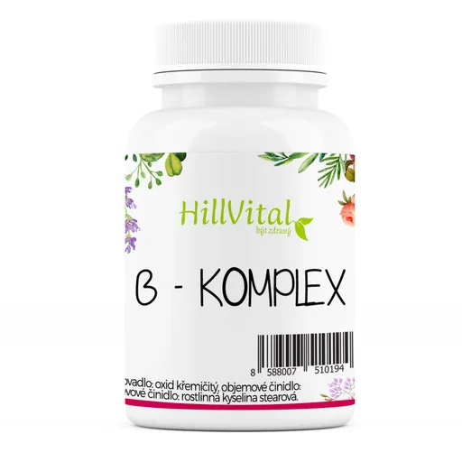 HillVital Multivitamín B-komplex 100 kapsúl