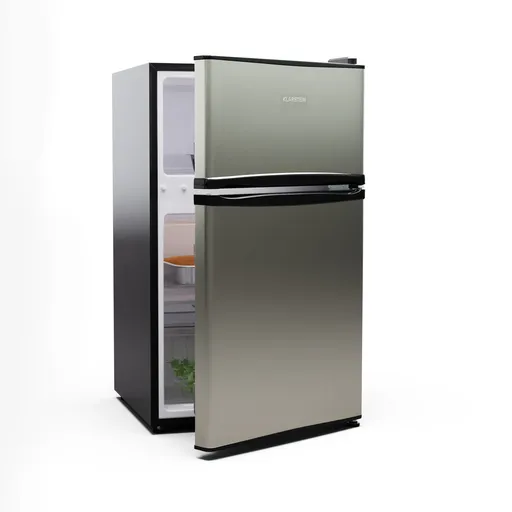 Klarstein Big Daddy Cool, chladnička s mrazničkou, 61/25 l, 2 úrovne, nehrdzavejúca oceľ