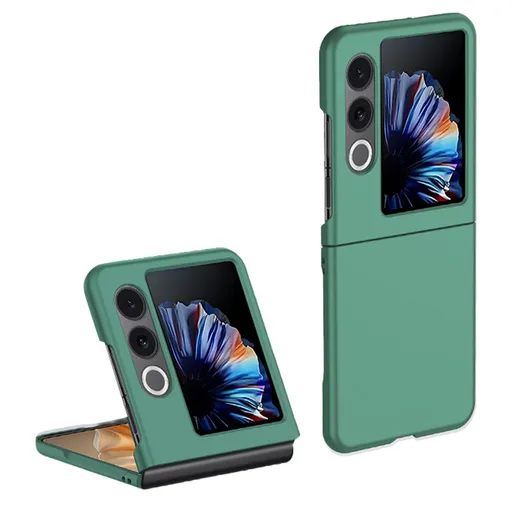 PLASTIC Ochranný plastový kryt pre ZTE Nubia Flip 2 5G tmavozelený