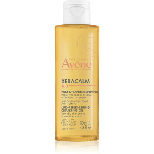 Avène XeraCalm A.D. Lipid-Replenishing Cleansing Oil relipidačný umývací olej na suchú a ekzematickú pokožku 100 ml