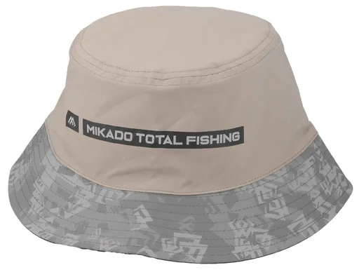 Mikado klobúk bucket hat oboustranný s upf filtrem sivý