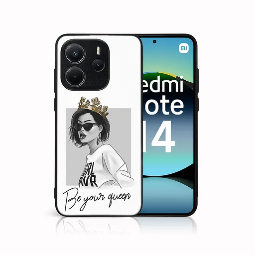 MY ART Ochranný kryt pre Xiaomi Redmi Note 14 QUEEN (139)