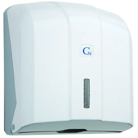 CLEAMEN - Zásobník ZZ na papierové utierky biela