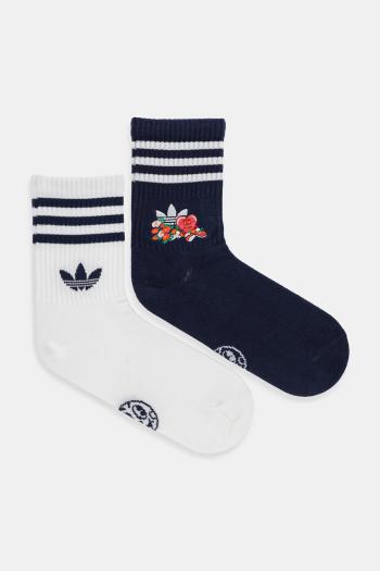 Ponožky adidas Originals Nelson biela farba, JC8634