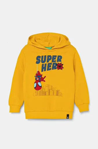 Detská bavlnená mikina United Colors of Benetton