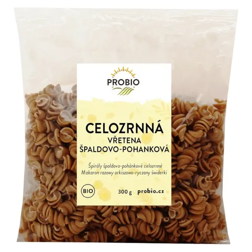 PROBIO Vretená špaldovo-pohánkové celozrnné BIO 300 g