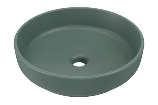 ArtCom Keramické umývadlo RIVER 1 E-6595 | zelený mat 40 cm