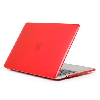 CRYSTAL Plastový kryt pre MacBook Air 13" A1932 / A2179 / A2337 červený