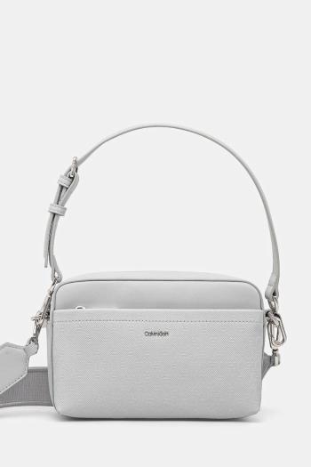 Kabelka Calvin Klein šedá farba, K60K613021