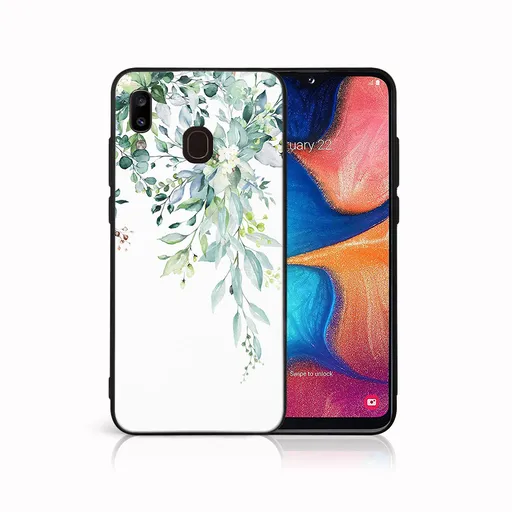 MY ART Ochranný obal pre Samsung Galaxy A20e GREENERY (155)