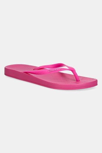 Šľapky Ipanema ANAT COLORS dámske, ružová farba, na plochom podpätku, 82591-BD663