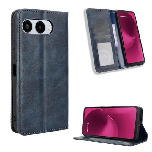 BUSINESS Peňaženkový kryt pre T Phone 3 modrý