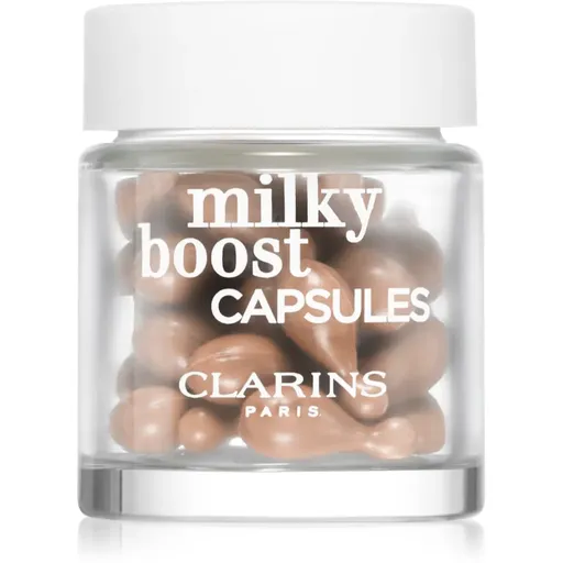 Clarins Milky Boost Capsules rozjasňujúci make-up kapsuly odtieň 03 30x0,2 ml