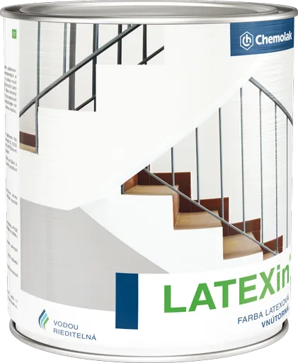 LATEXin - Vnútorná latexová farba 6 kg 1000 - biela