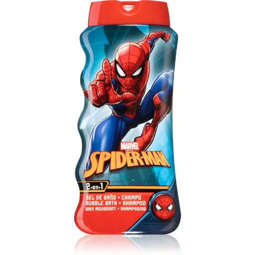 Marvel Spiderman Bubble Bath and Shampoo sprchový a kúpeľový gél 475 ml
