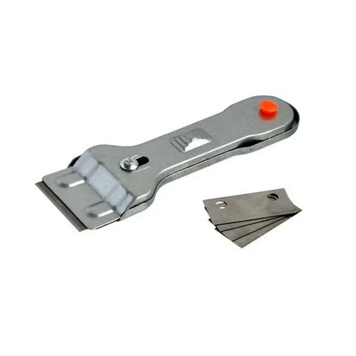 Škrabka na sklokeramickú dosku TORO s náhradnými čepeľami