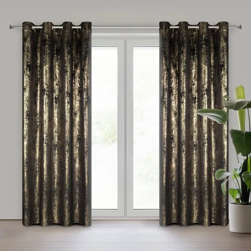 ArtFir Záves RENIA K | čierna 140 x 250 cm