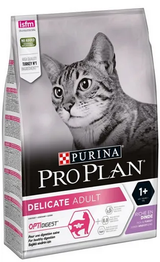 Proplan MO Cat Delicate morka - granule pre mačky 1,5kg
