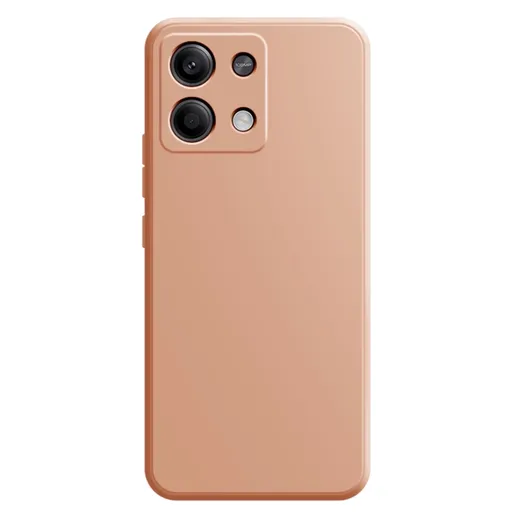 RUBBER Ochranný kryt pre Xiaomi Redmi Note 13 5G  lososovo ružový