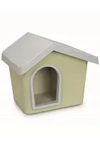 Bouda pro psa plastová zelená 53x46x47,6cm IMAC