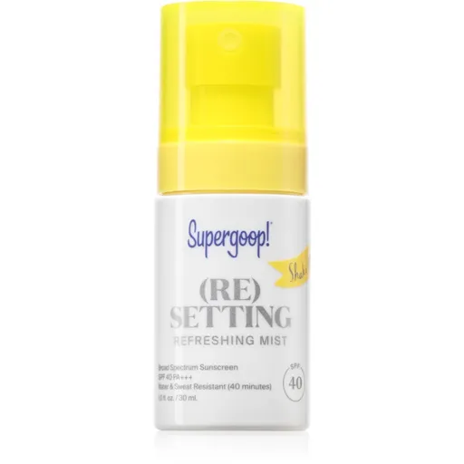 Supergoop! (Re)setting osviežujúci sprej SPF 40 30 ml