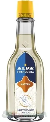 ALPA FRANCOVKA GAŠTAN, liehový bylinkový roztok na prekrvenie pokožky 60 ml