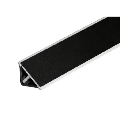 Tesniaca lišta Naturel 200 cm čierna TLA20C2