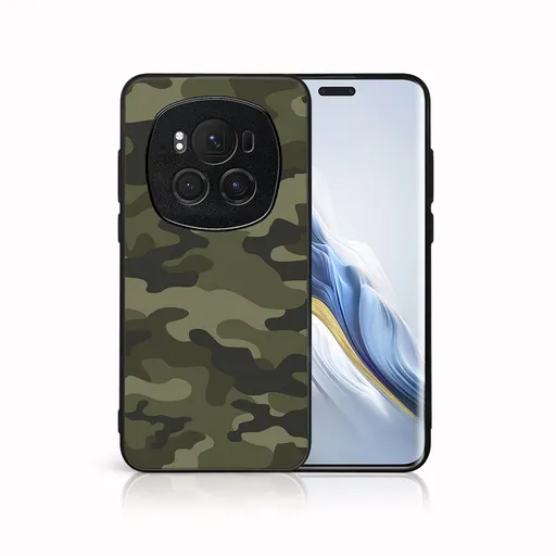 MY ART Ochranný kryt pre Honor Magic6 Pro 5G GREEN CAMO (235)