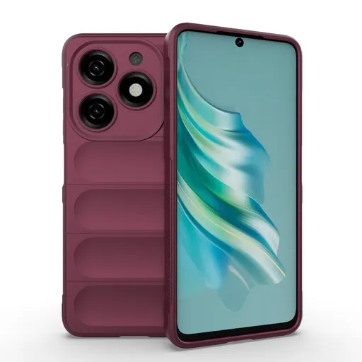 STEPS Ochranný kryt pre Tecno Spark 20 bordový