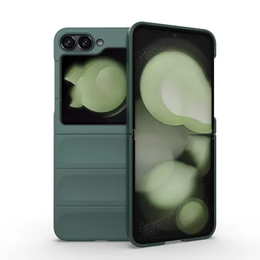 STEPS Ochranný kryt pre Samsung Galaxy Z Flip7 FE 5G / Flip6 5G zelený