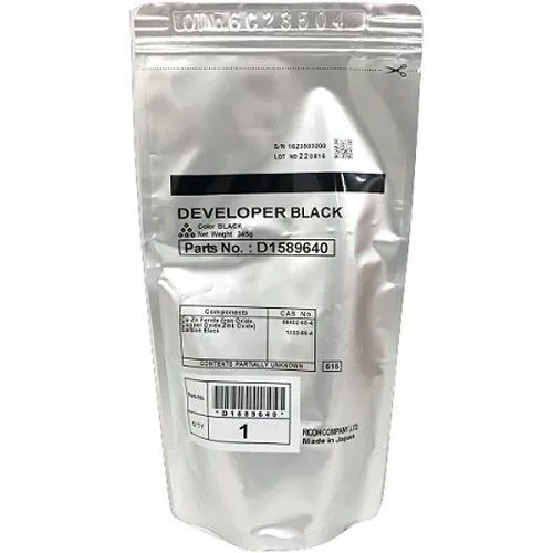 Ricoh D1589640 čierny (black) originálny developer