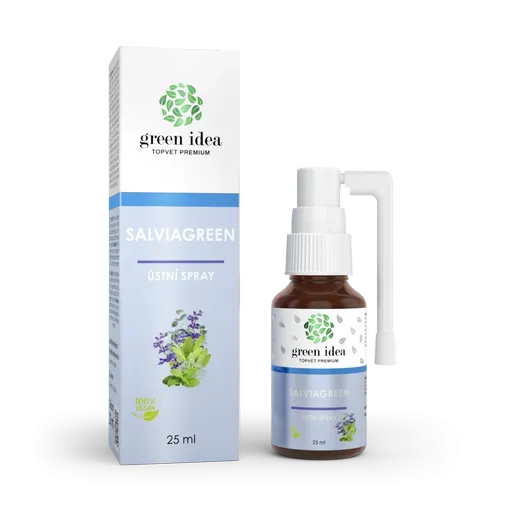 Salviagreen - ústny sprej 25 ml - Green idea
