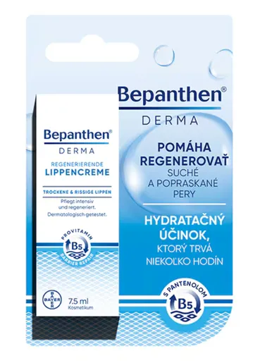 Bepanthen DERMA balzam na pery SPF50 tyčinka a panthenolom 4,5 g