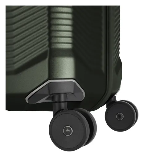 Veľký škrupinový kufor Travelite Millennium L Pine Green