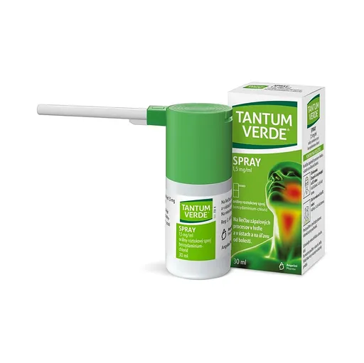 TANTUM VERDE Spray 1,5 mg/ml orálna aerodisperzia 30 ml