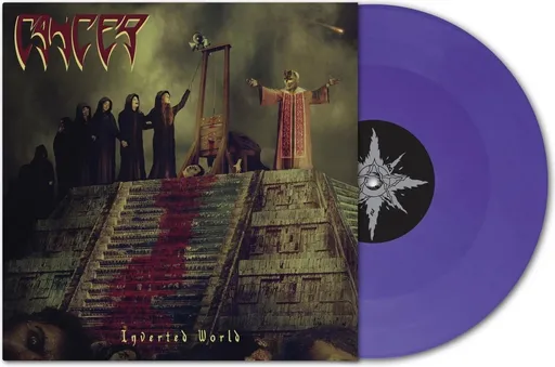 Cancer Inverted world Coloured Purple Vinyl LP