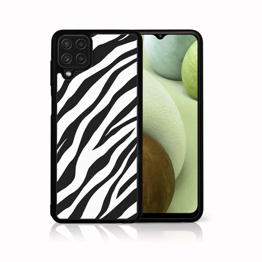 MY ART Silikónový kryt Samsung Galaxy A12 / M12 ZEBRA (049)