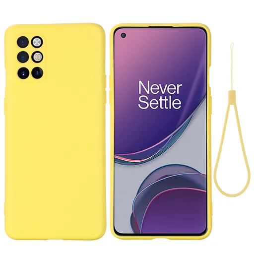 RUBBER Ochranný kryt pre OnePlus 8T žltý