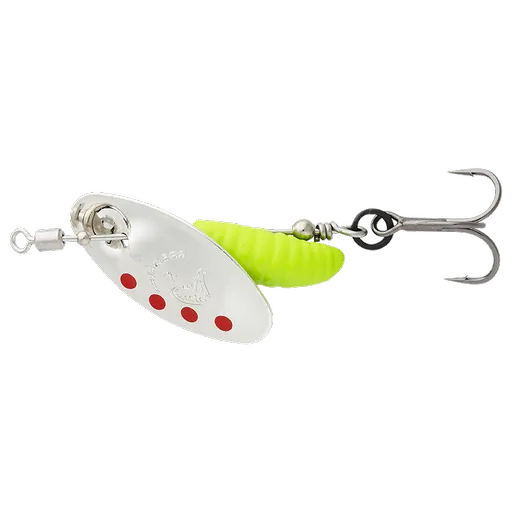 Savage gear rotačka grub spinners silver red lime - 0 2,2 g