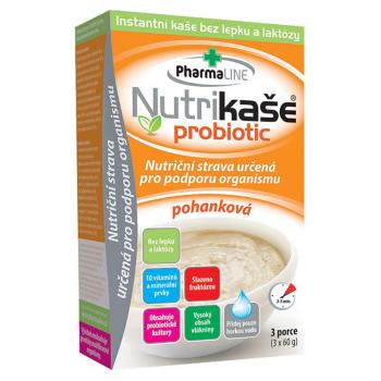 PHARMALINE Nutrikaša probiotic pohanková 3 x 60 g