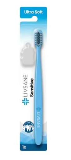 LIVSANE Zubná kefka Sensitive Ultra Soft