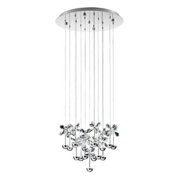 LED závesné osvetlenie Eglo PIANOPOLI chróm 93662