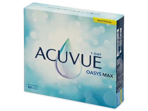 Acuvue Oasys Max 1-Day Multifocal (90 šošoviek)
