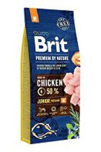 Brit Premium Dog by Nature Junior M 15 kg