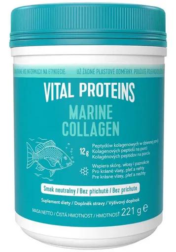 VITAL PROTEINS MARINE COLLAGEN prášok na prípravu nápoja, bez príchute 221 g