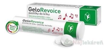 GeloRevoice inov. 2019 pastilky na hrdlo čerešňa mentol 20 ks