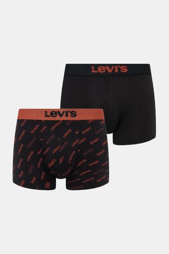Boxerky Levi's 2-pak čierna farba, 37149-1096
