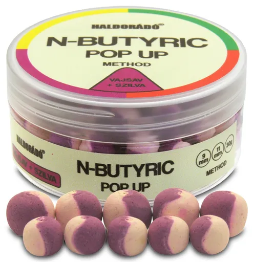 Haldorádó pop-up n-butyric method 30 g 9+11 mm kyselina maslová - slivka